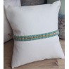 Bracelet tissé 3 rangs Turquoise