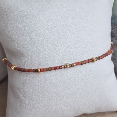 Bracelet fin sans breloque Mix Automne