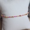 Bracelet fin sans breloque Mix Rose