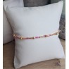 Bracelet fin sans breloque Mix Rose
