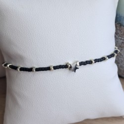 Bracelet fin breloque "Étoile"