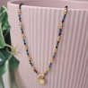 Collier Ras de Cou breloque "Grand Soleil"