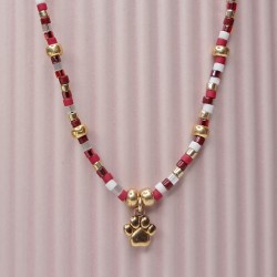 Collier Ras de Cou breloque "Patte"