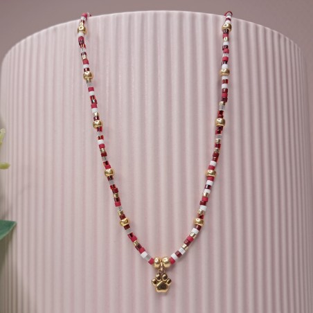 Collier Ras de Cou breloque "Patte"